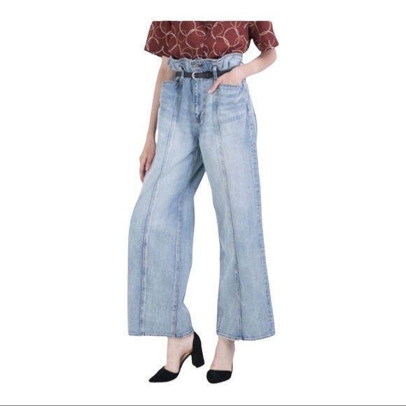 MOUSSY Vintage High Rise Wide Leg Jeans - Picture 1 of 8